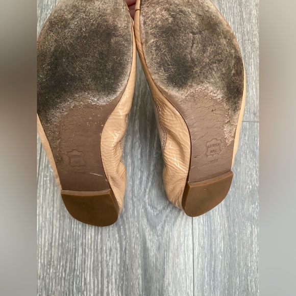 Tory Burch Ballet Flats Gold Tone Hardware Size 6.5 - Picture 8 of 10